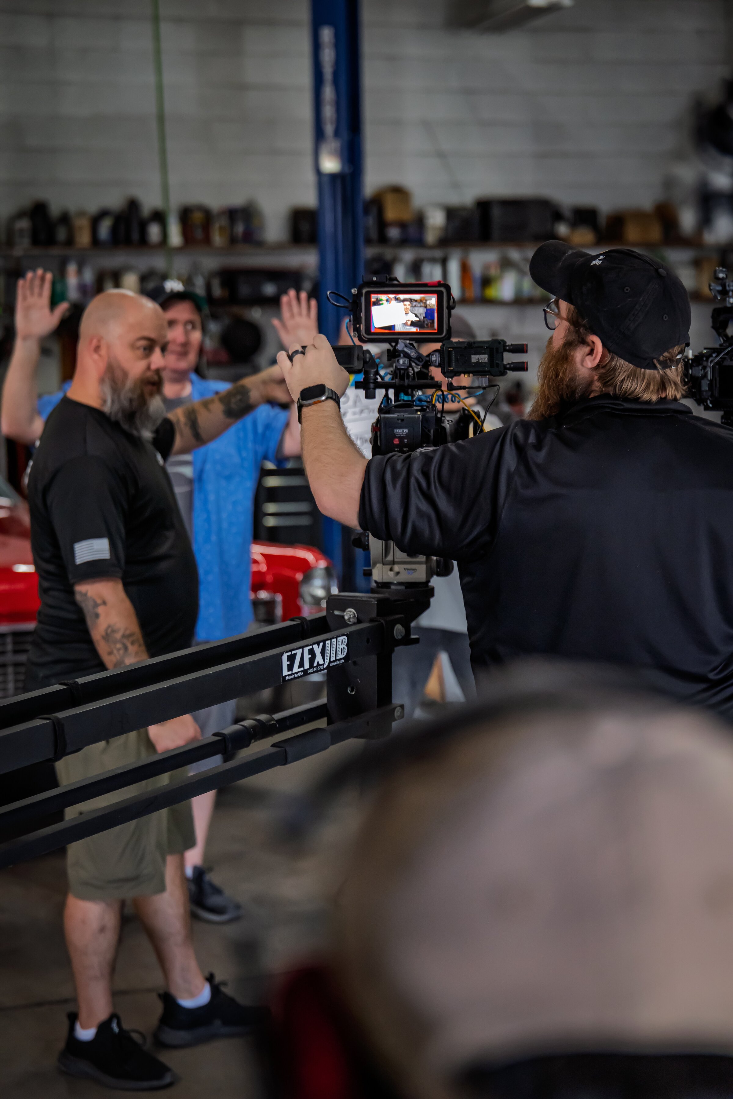 Happy Jack Media crew filming